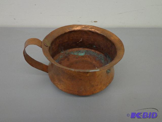 Copper MugChamber Pot Hammered Copper Mug or...