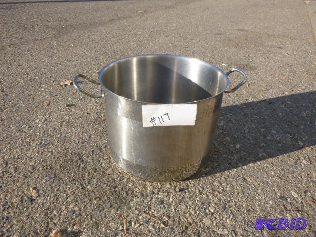lot 117 image: Stainless Steel Cook Pot...