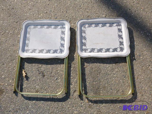 lot 133 image: Two TV Trays...