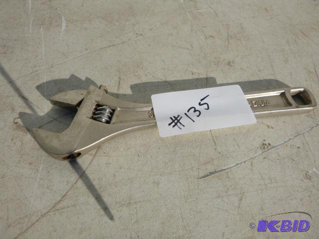 lot 135 image: 12" Pro-Grade Adjustable Wrench...