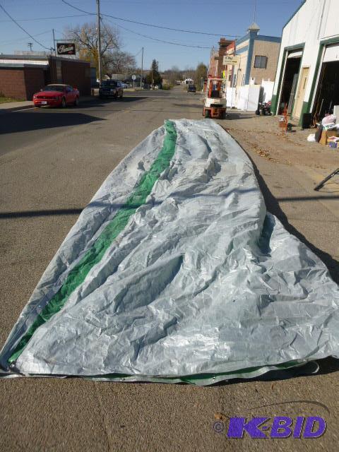 lot 147 image: Large Tarp Approximately 30 X 50...