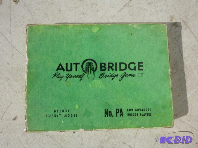 lot 155 image: Auto Bridge Play Yourself Bridge Game...