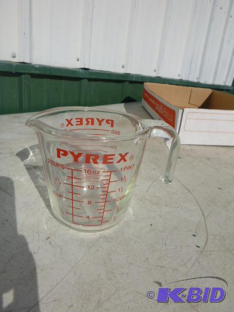 lot 158 image: Pyrex Measuring Cup...