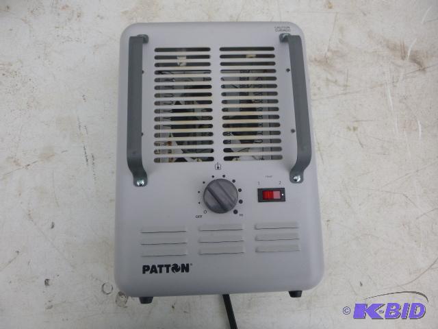 lot 25 image: Patton Electric Heater Tested and works....