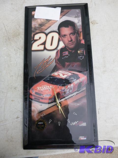 lot 45 image: Tony Stewart Collector Clock Jebco&nbspLimit...