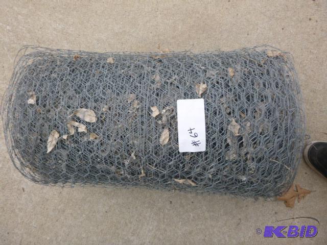 lot 64 image: Roll of Chicken Wire...