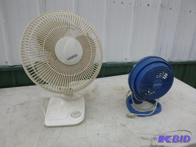 lot 65 image: Two Small Fans...
