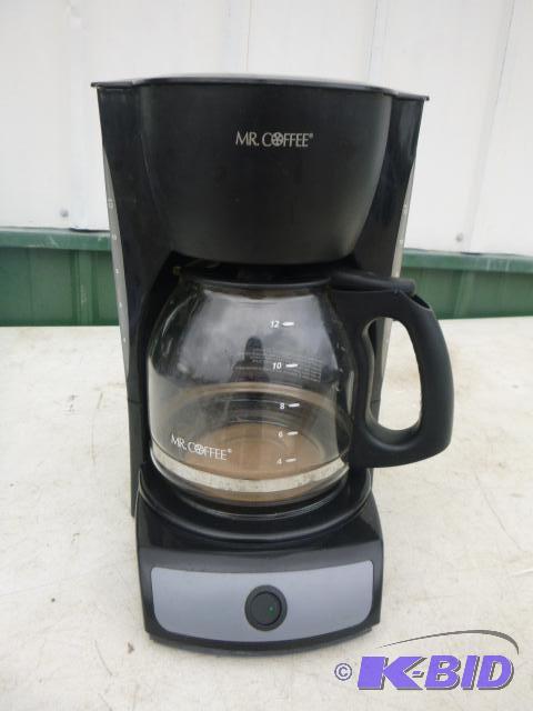 lot 67 image: Mr. Coffee 12 Cup Programmable Coffee Maker...