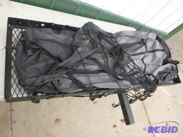 lot 70 image: 5 Carrier 2" receiver with tie downs an...