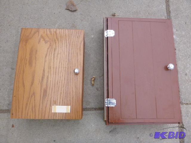 lot 76 image: Two Small Cabinets...