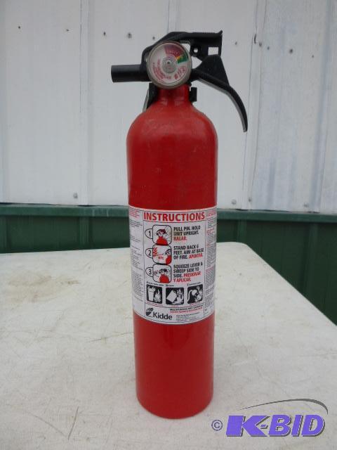 lot 95 image: Kidde Fire Extinguisher ABC Dry Chem, has cha...