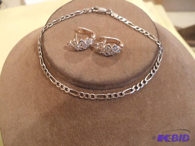 Bracelet and Earrings