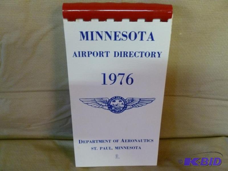 lot 104 image: Vintage 1976 Minnesota - Department Of Aerona...