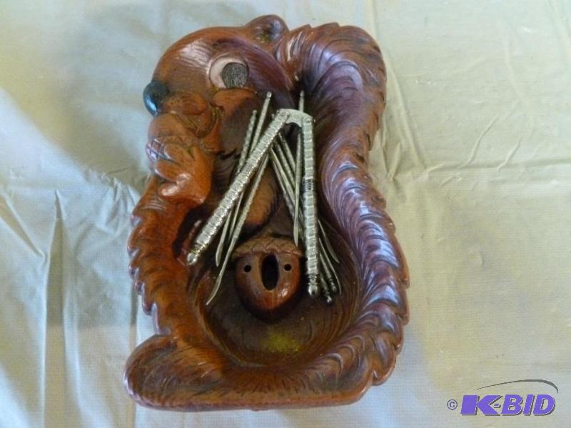 lot 148 image: Nice nut cracker set....