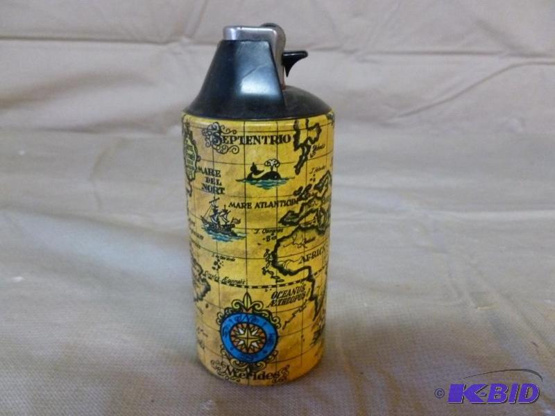 lot 164 image: Collectible Gillette Cricket cigarette lighte...