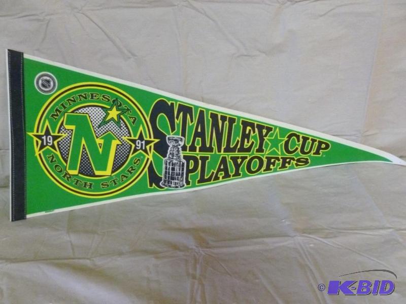 lot 173 image: Large Minnesota North Stars 1991 Stanley Cup ...