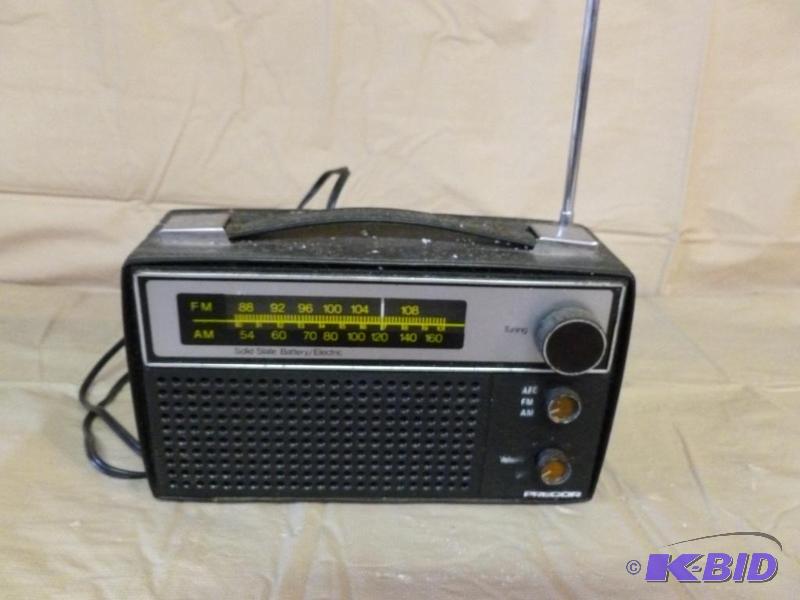lot 209 image: Precor solid state radio model 731N-1....