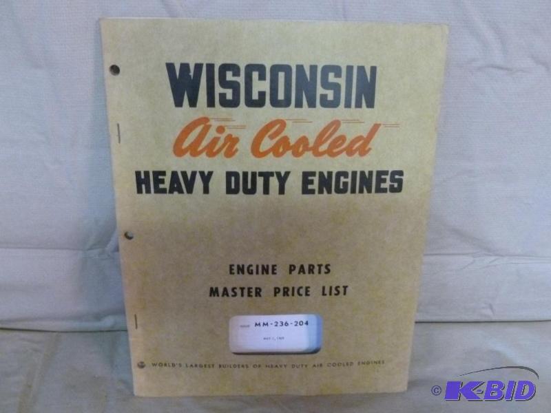 lot 215 image: Vintage 1969 Wisconsin Air Cooled&nbspEngine...