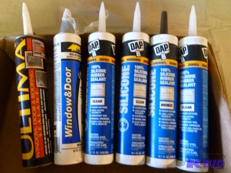 lot 57 image: This lot consists of four tubes of silicon an...