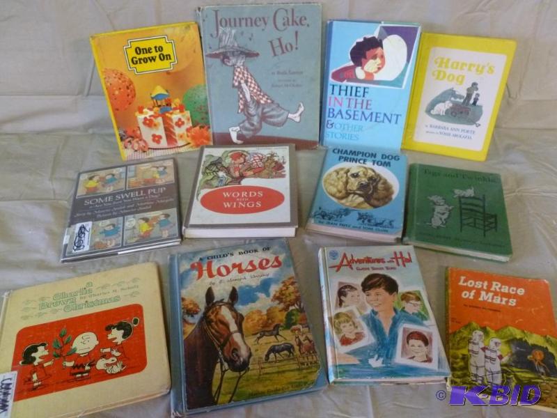 lot 96 image: Large lot of good kids books, some vintage....