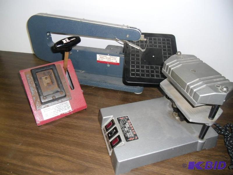 lot 20038 image: 3 item Lot Motor Shop Dremel 57-2, Laminex Laminator Cutter, Warner Electric Model 15 Laminator