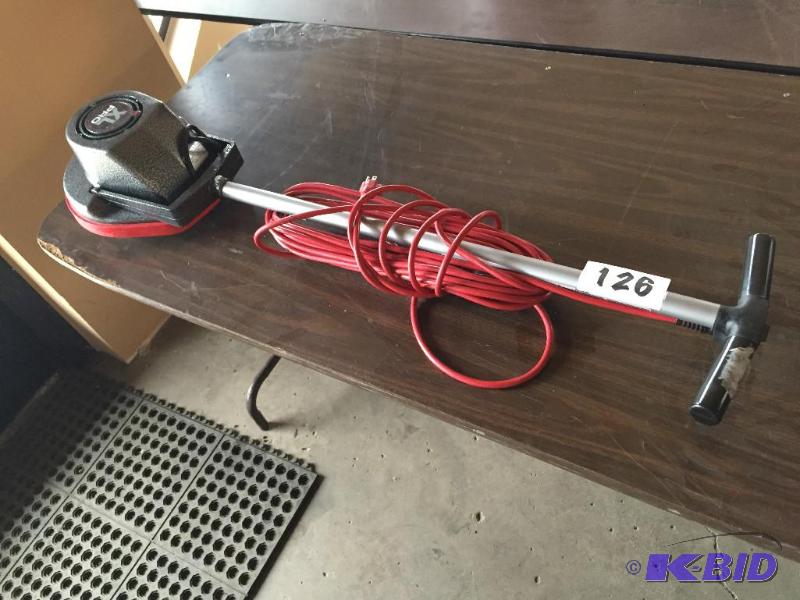 lot 126 image: Oreck XL professional grade scrubber  buffer...