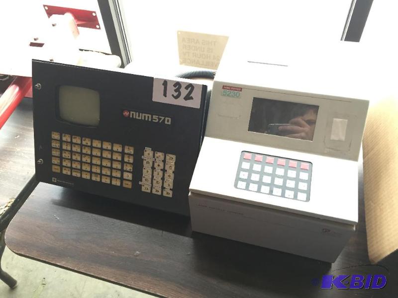 lot 132 image: 2 misc electronic panels, likely for scrap....