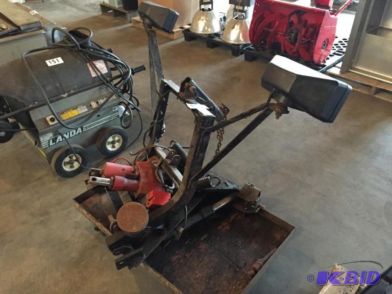 lot 150 image: Unimount truck  SUV snow plow mount....