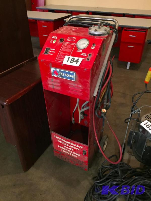 lot 184 image: Four Seasons refrigerant recovery  recycler ...