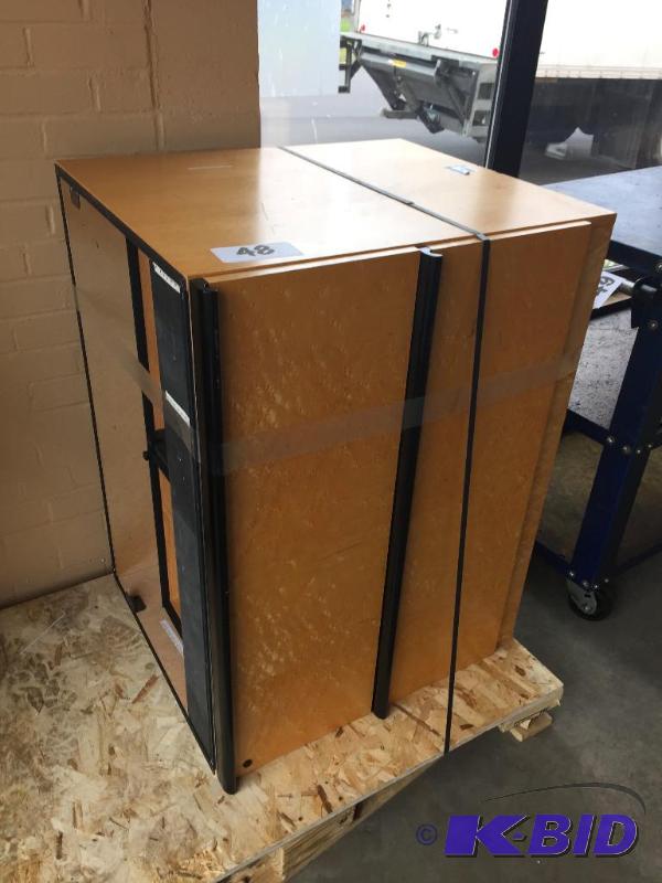 lot 48 image: 2 drawer lateral file cabinet. No top part (f...