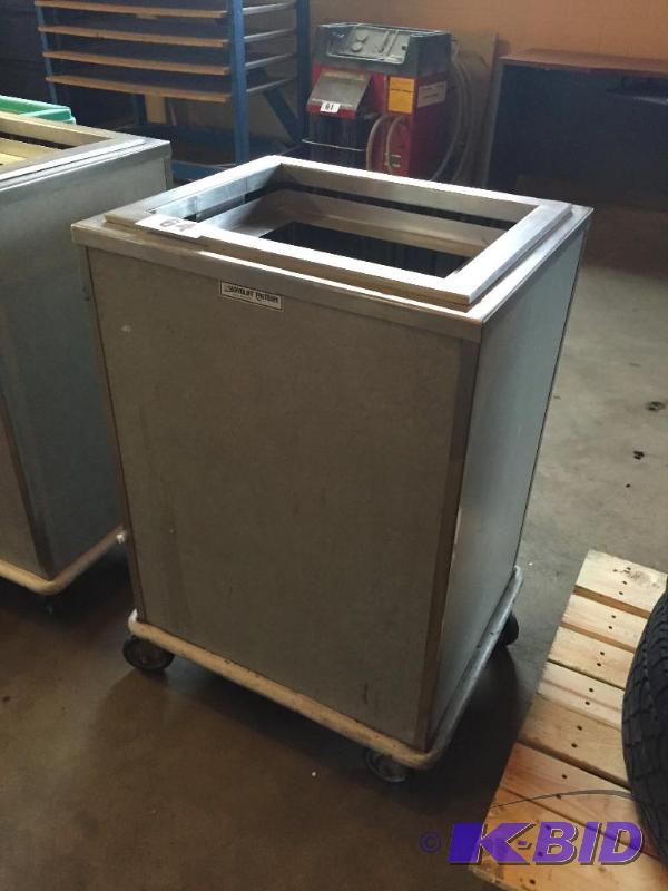 lot 64 image: Servolift buffet  cafeteria tray dispenser....