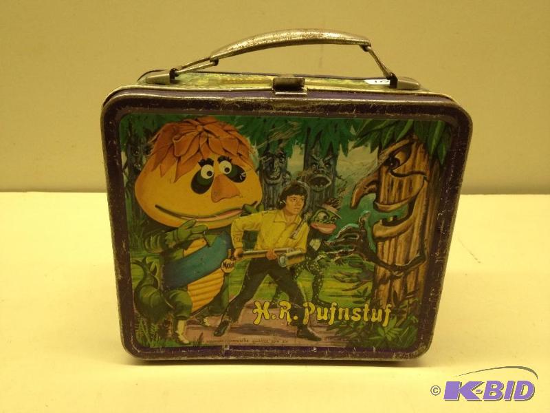 lot 107 image: H. R. Pufnstuf&nbspVintage Kids Lunchbox&nbs...