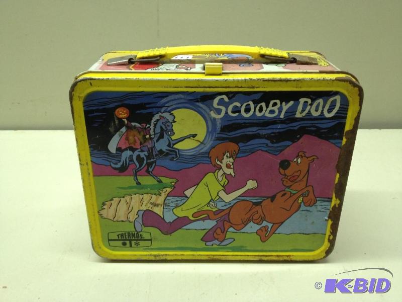 lot 111 image: Scooby Doo&nbspVintage Kids Lunchbox...