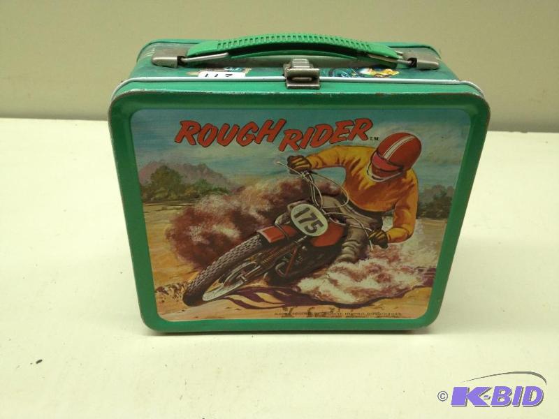 lot 112 image: Rough Rider&nbspVintage Kids Lunchbox...