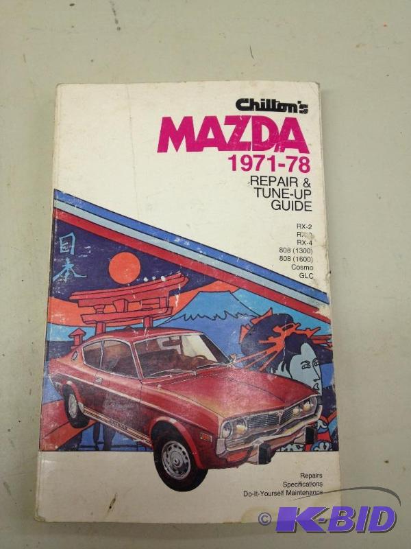 lot 132 image: Chiltons Mazda 1971 - 1978...
