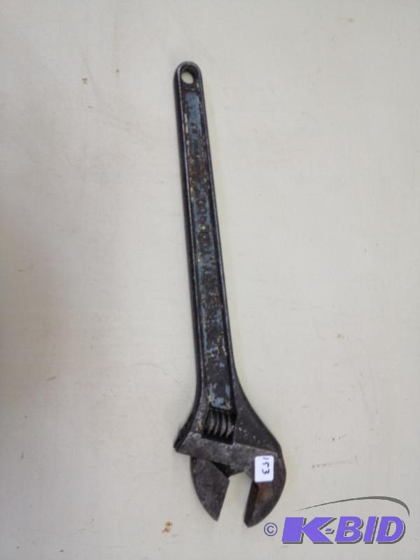 lot 153 image: Large Crescent&nbspWrench ...