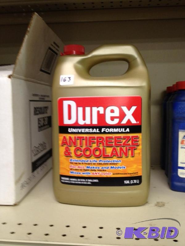 lot 163 image: 1 Gallon Anti-Freeze  Coolant ...