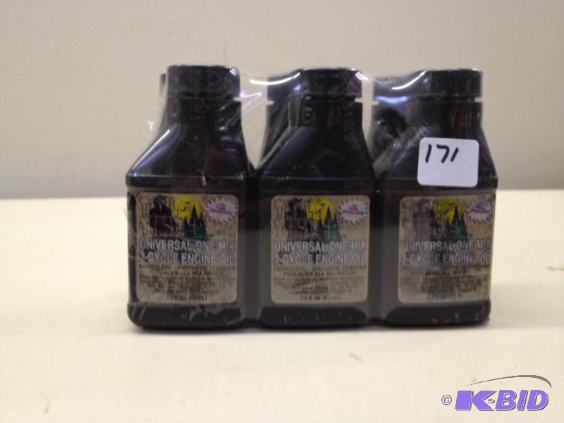 lot 171 image: 6 Bottles 2 Cycle Engine Oil ...