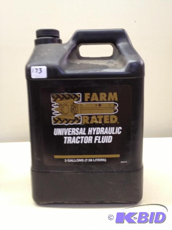 lot 172 image: 2 Gallons Hydraulic Tractor Fluid ...