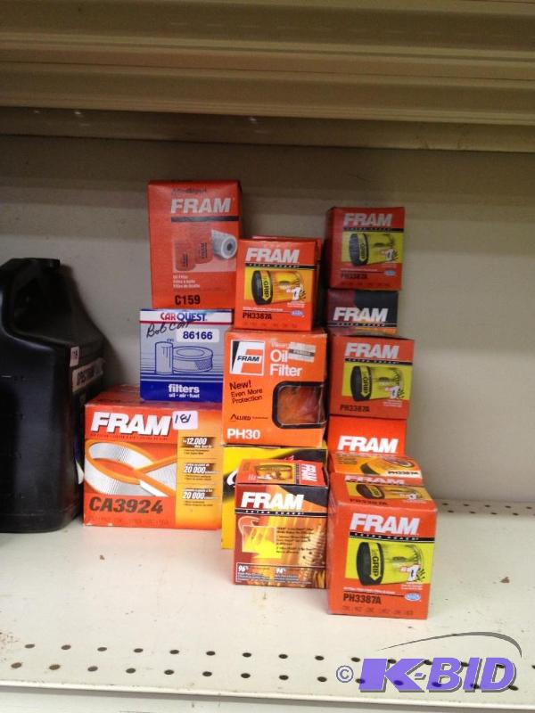 lot 181 image: Assorted Oil Filters ...