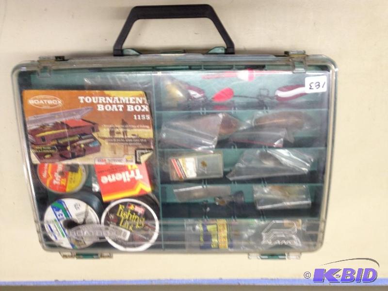 lot 183 image: Tackle Box full of Good Tackle ...