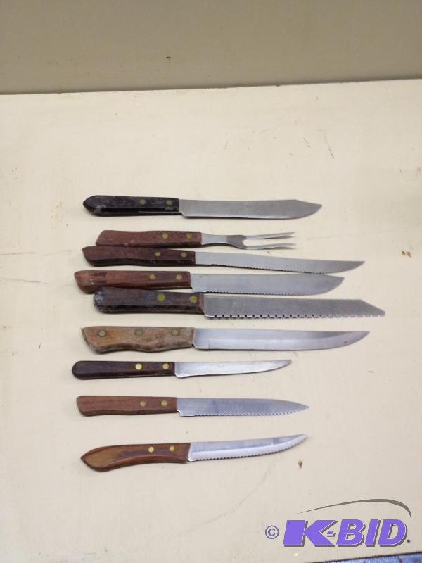 lot 199 image: Kitchen Knives ...