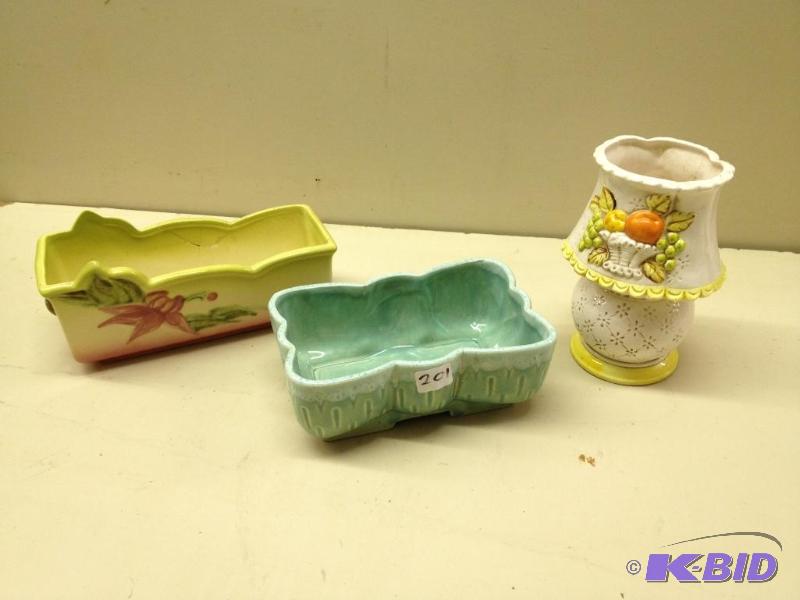 lot 201 image: Kitchen Pottery ...