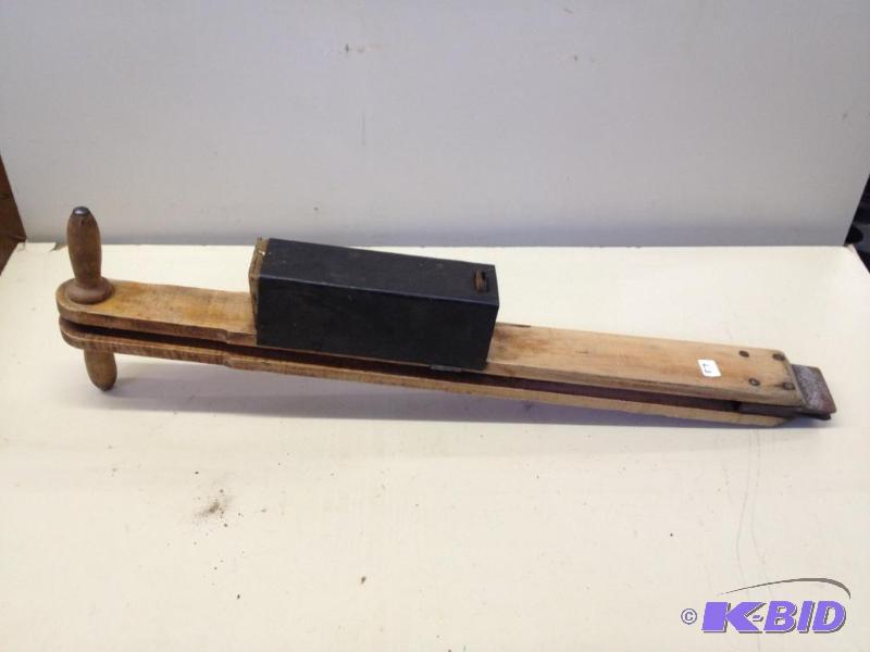 lot 57 image: Antique Potato Digger...