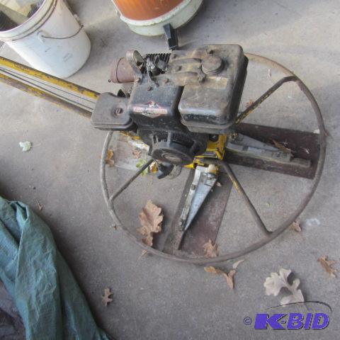 Cement Power Trowel