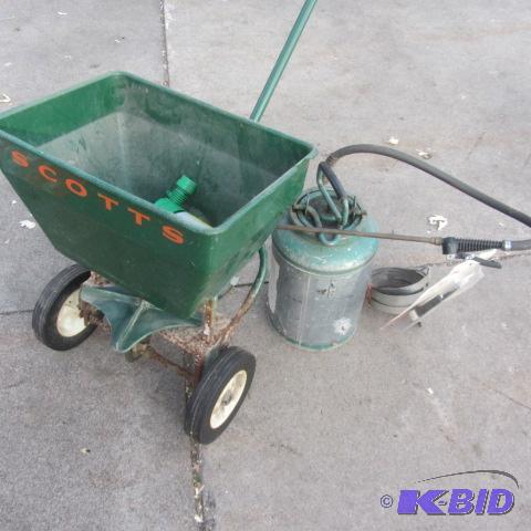 Fertilizer Spreader, Sprayer