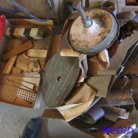 Sanding Paper, Saw Blades