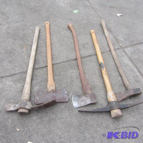 Axes, Maul, Grub Hoe