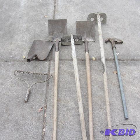 Shovels, Hoes, Pipe Bender