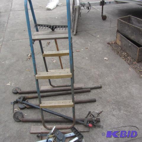 Dock Posts, Ladder, Winch